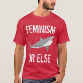 T-shirt Chemise du féminisme (Devant)