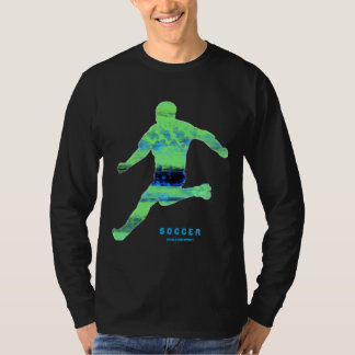 T-shirt Chemise du footballeur des hommes