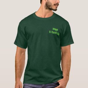 T-shirt Chemise du jour de St Patrick avec la conception
