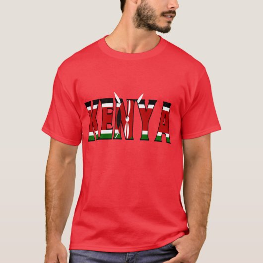 T-shirt Chemise du Kenya (Devant)