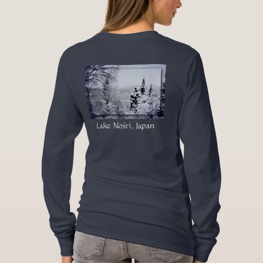 T-shirt Chemise du lac Nojiri (Dos)
