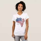 T-shirt Chemise du Maine de lac Sebago (Devant entier)