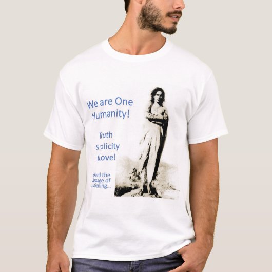 T-shirt Chemise du message de Babaji (Devant)