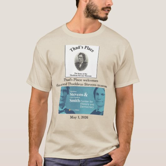 T-shirt Chemise du Musée Thaddeus Stevens (Devant)