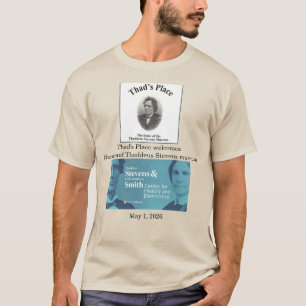 T-shirt Chemise du Musée Thaddeus Stevens