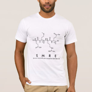 T-shirt Chemise du nom du peptide Emre
