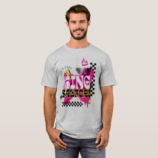 T-shirt Chemise du roi de Salford (Devant entier)