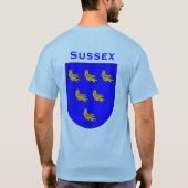 T-shirt Chemise du Sussex (Dos)