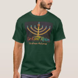 T-shirt Chemise due Messie de Menorah<br><div class="desc">Une déclaration distinctive de votre confiance dans le Messiah</div>