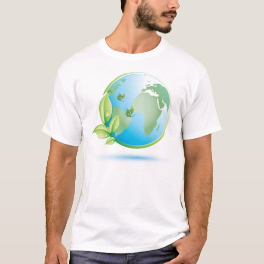 T-shirt Chemise Eco Jour des terres (Devant)