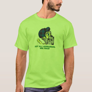 T-shirt Chemise écossaise de lutin du jour de St Patrick