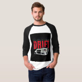 T-shirt chemise édition dérive moderne (Devant entier)