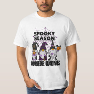 T-shirt Chemise éffrayante Halloween Gnomes