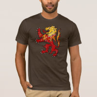 Chemise effrénée de lion ardent (foncée)