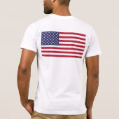 T-shirt Chemise égale de drapeau d'uA (Dos)