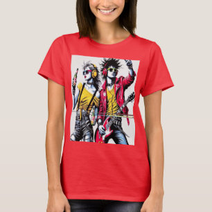 T-shirt Chemise Electric Music Rebels