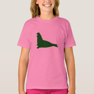 T-shirt Chemise éléphante Phthalo Green