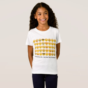 T-Shirt Chemise Emoji pour enfants