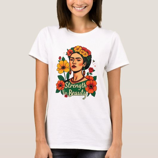 T-shirt Chemise "Empowered & Unstoppable" (Devant)