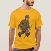 T-shirt Chemise en cuir Harriers Cravate-Dye (Devant)