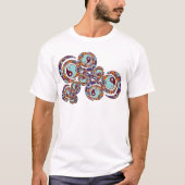 T-shirt Chemise en marbre YinYang (Devant)