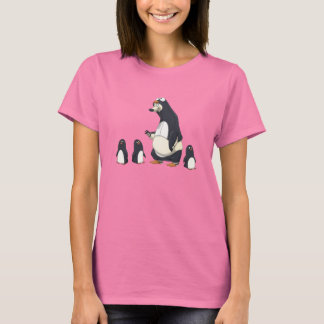 T-shirt Chemise en pingouin polaire