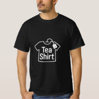 Chemise en T - Créative Minimaliste Thé