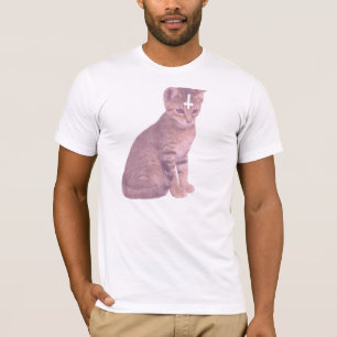 T-shirt Chemise en toile Bella Cross Kitten Inverted