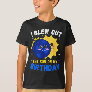 T-shirt Chemise Enfant Éclipse Solaire 4 08 24