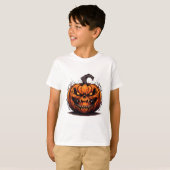 T-shirt Chemise enfant Halloween (Devant entier)