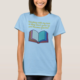 T-shirt Chemise Enfant Lecture Avec Mes Enfants