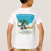 T-shirt Chemise Enfant Par James Michael Miller 6/30/2024 (Dos)
