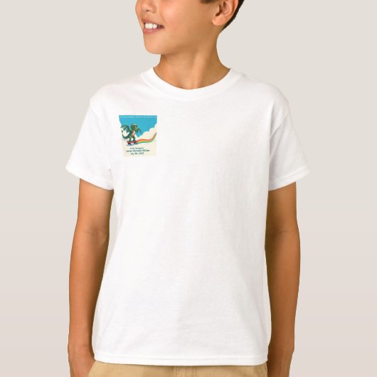 T-shirt Chemise Enfant Par James Michael Miller 6/30/2024 (Devant)