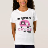 T-Shirt Chemise Enfants Camper Rose Cute (Devant)