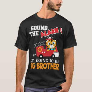T-shirt Chemise Enfants Je vais être un grand frère Camion
