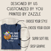 T-shirt Chemise enseignante d'Halloween : Étudiants commer