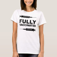 Chemise Entièrement Vaccinée Soutien à la Vaccinat