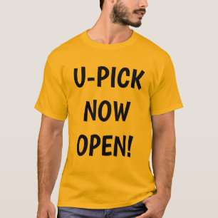 T-shirt Chemise épouvantail de l'agriculteur, panneau de