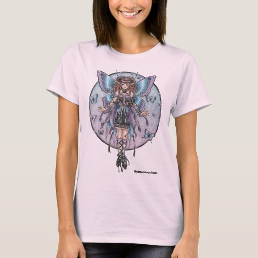 T-shirt Chemise éternelle de fée d'ailes (Devant)
