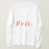 T-shirt Chemise Evil (Design devant)