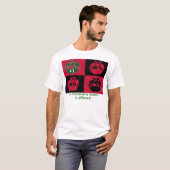 T-shirt Chemise exceptionnelle de professeur (Devant entier)