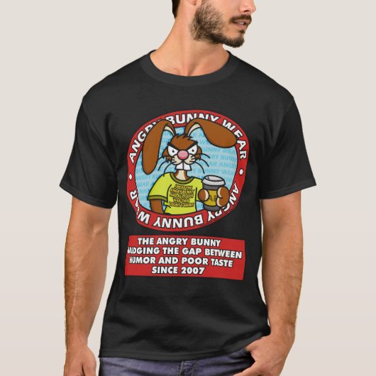 T-shirt Chemise fâchée 2 d'usage de lapin (Devant)