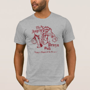 T-shirt Chemise fâchée de gris de Pub de dragon