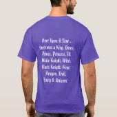 T-shirt Chemise Fairytale Wizard Mood (Dos)