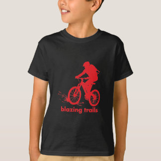 T-shirt chemise faisante du vélo de spécialité de montagne