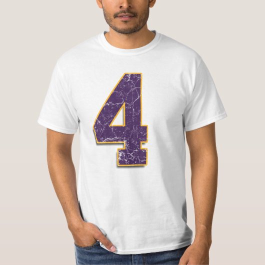 T-shirt Chemise faite sur commande de Brett Favre Vikings (Devant)