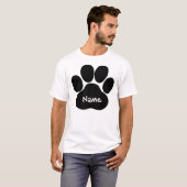 T-shirt Chemise faite sur commande de Fursona (Devant entier)
