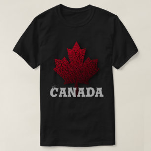 T-shirt Chemise faite sur commande de jour du Canada