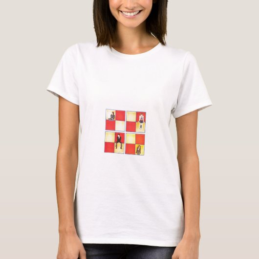 T-shirt Chemise faite sur commande de L'arc (Devant)