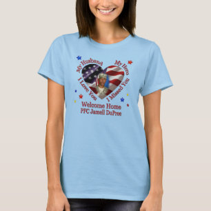 T-shirt Chemise faite sur commande de retours au pays